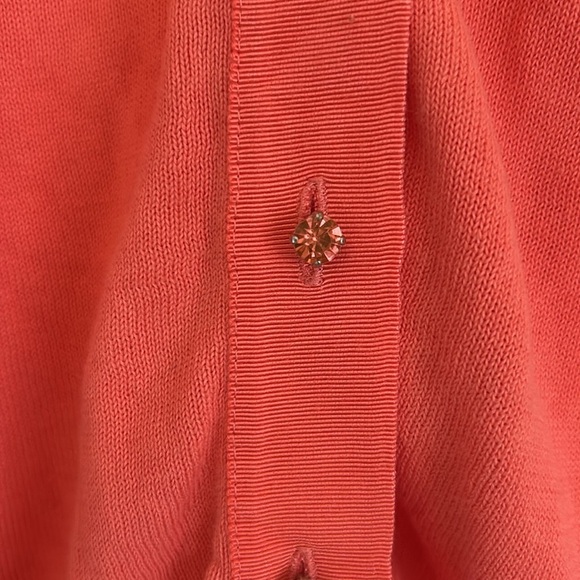 🌿Crewcuts by JCrew girls coral cardigan sweater, size 12🌿 - Picture 2 of 5